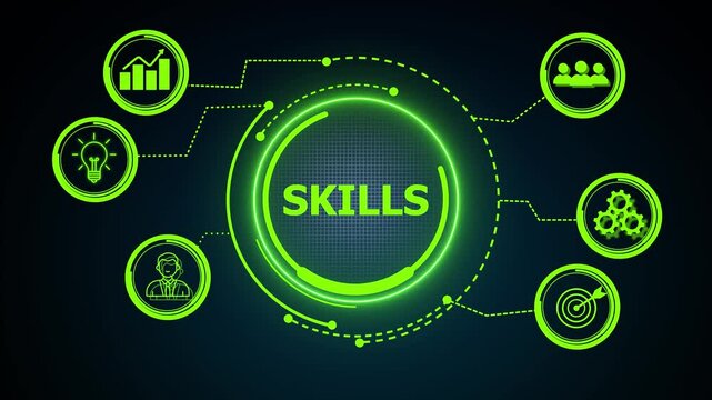 Coach motivation to skills improvement. Education concept. The scene symbolizes knowledge, learning, personal growth, and capability building in both digital and real-world environments.