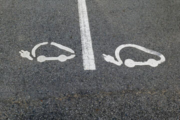 stationnement pour voitures électriques