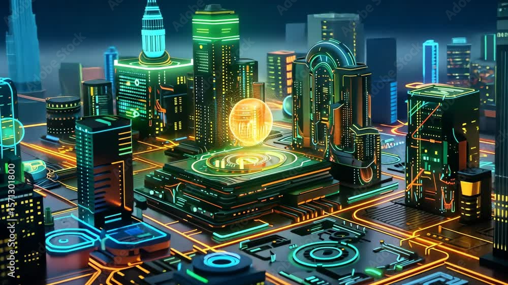 Poster electronic circuit board with processor