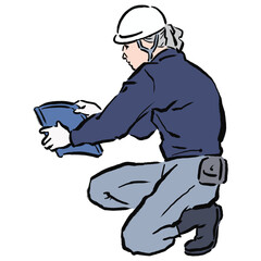 浮世絵風の職人カラー_02