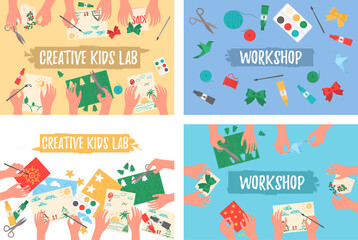 Png colourful childhood play with drawing education paint brush imagination student art school celebration friendship vector illustration

