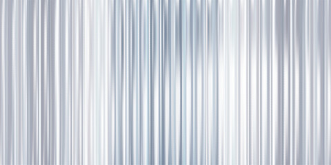 Ribbed Glass Effect with Transparent Background and Abstract Gradient Line. This Silver Metal Pattern Features Light Blur, Wave or 3D Window Overlay, Ideal for Luxury Architecture and Stylish Relief.