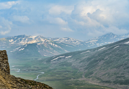 Beautiful Landscape Meadows Babusar Top, Naran
