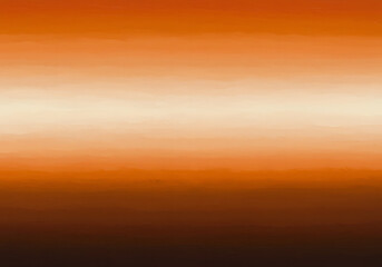 Abstract artwork with earthy orange, cream, and brown tones, visible brush strokes and painterly texture. Calm and elegant modern art for interior walls, soft background feel.