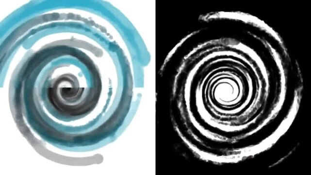 abstract spiral background
