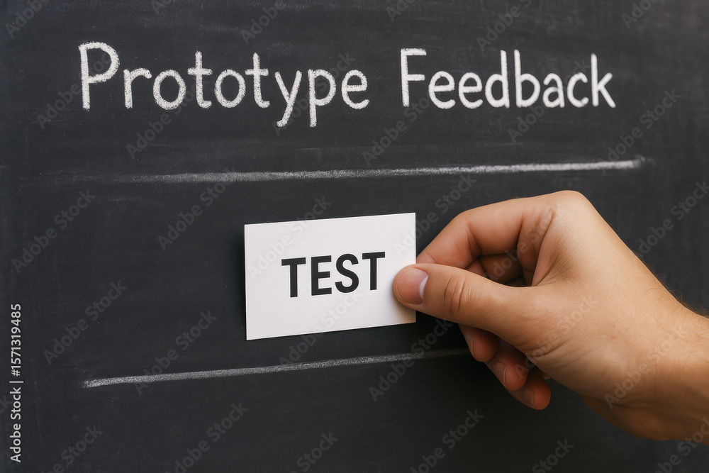 Poster effective prototype evaluation relies on structured feedback and careful testing to enhance product 