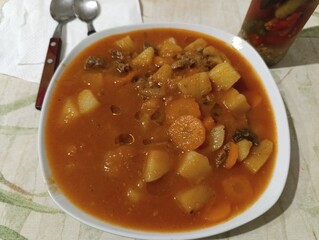 Sopa de Legumes - vegetable soup