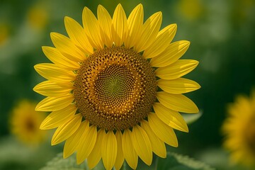 ひまわりの接写｜Close-Up of a Sunflower