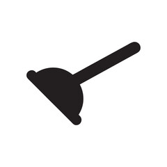 Effective Plunger Design Simple Icon for Plumbing Solutions