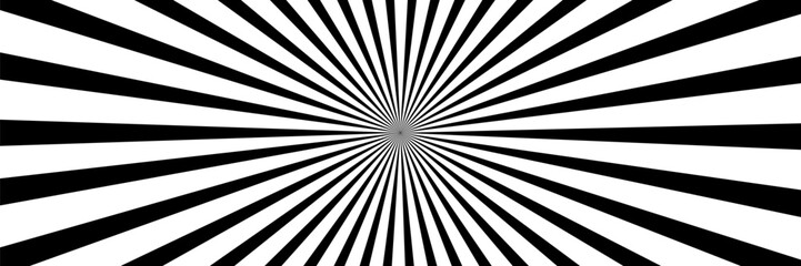 Black sun rays background. Abstract black and white sun rays design wallpaper. Colorful swirling lines for templates, banners, posters, flyers.
