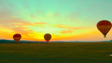 hot air balloon