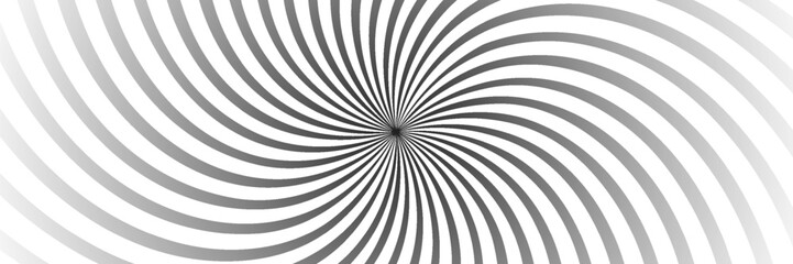 Black sun rays background. Abstract black and white sun rays design wallpaper. Colorful swirling lines for templates, banners, posters, flyers.
