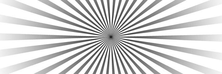 Black sun rays background. Abstract black and white sun rays design wallpaper. Colorful swirling lines for templates, banners, posters, flyers.