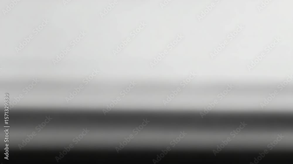 Poster abstract motion blur in grayscale with horizontal lines dynamic visual