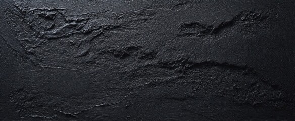 Fototapeta premium The textured black surface with abstract patterns and modern elegance.