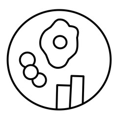 restaurant food vector icon