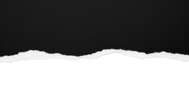 Torn Black Paper Texture Background