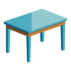 Minimalist Furniture Table Silhouette Design