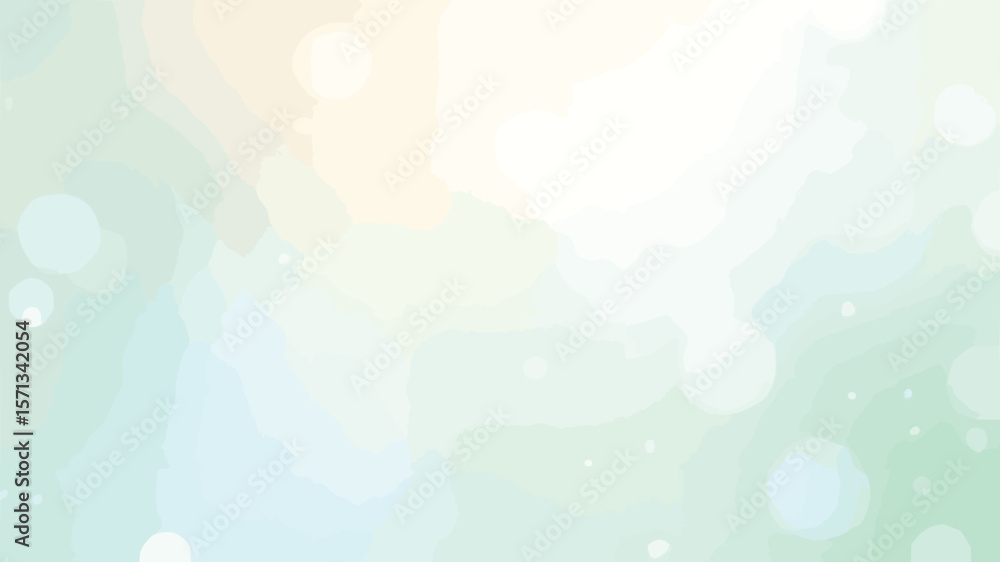 Poster soft pastel color wash with bokeh effect abstract background