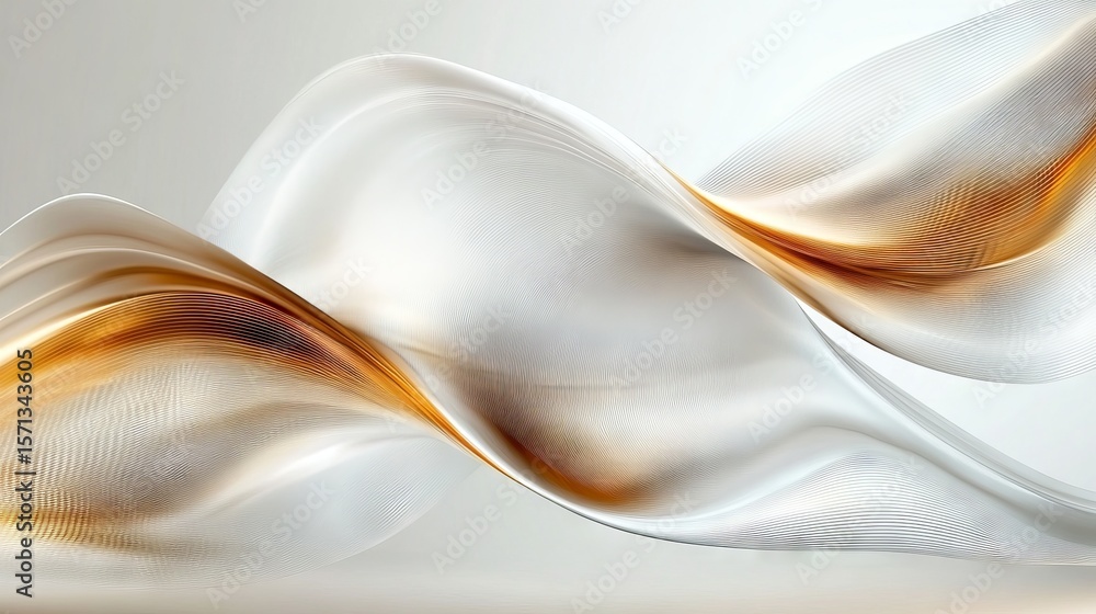 Poster the image features an elegant template with a white overlap on a brown shade background, accompanied