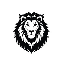 lion head vector illustration