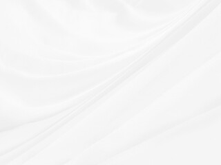 beauty fashion soft fabric white abstract. textile smooth curve shape decorate background