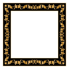gold picture frame	