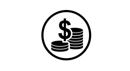 Financial growth and savings concept vector illustration for business and investment design