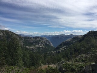 The Pulpit Rock hiking in Norway