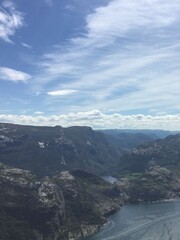 The Pulpit Rock hiking in Norway