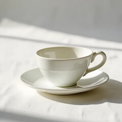 cup of coffee on the table