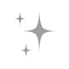 Set of lighting effects. Magical sparkles, sparkle, glow.Star icon, shine icon, sparkle, magic, doodle, twinkle, silhouette.Glow abstract light effects.Glittering stardust.Shine, sparkle vector doodle