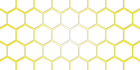 2D glowing digital technology hexagonal mesh background Abstract background with lines white black red yellow white and colorful texture background
