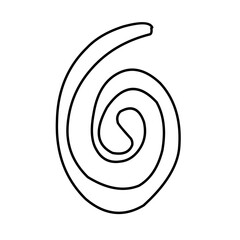 Vector comic element doodle