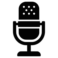 Studio Condenser Microphone Vector