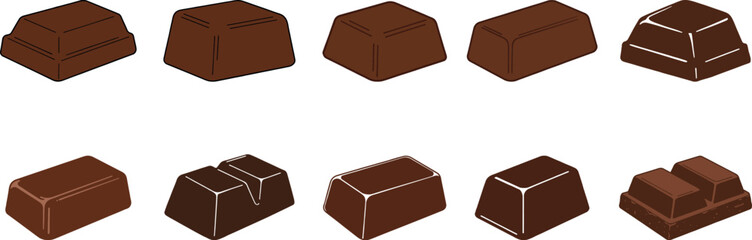 chocolate candy vector illustration art design