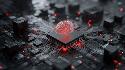 AI Processor with Dynamic Visual Effects