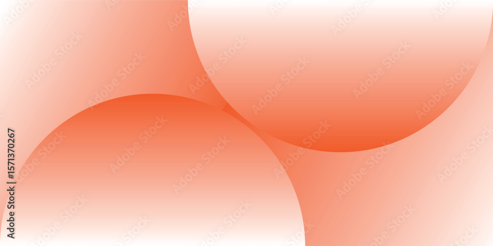 Poster modern background with red circle gradient