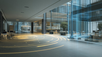 Smart buildings utilize IoT technology to optimize conditions and efficiency.