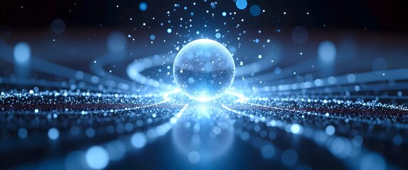 Abstract antimatter collision causing spacetime fabric distortion. Stunning Visualization of Silent Sound and Antimatter Collision Effects