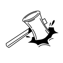 vector doodle bomb effect