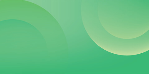 abstract background of realistic green curved gradient shading. vector design concept