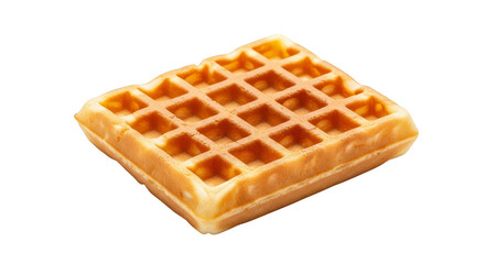 Golden Brown Waffle Crispy Texture