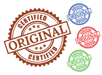 Certified Authentic Product Labels, Original Guarantee Stamp Collection