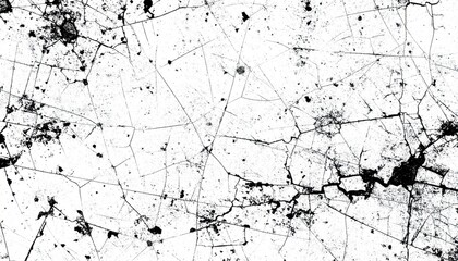 High-Resolution Grunge Texture with Cracks and Scratches, 4K Vintage Background for Posters / ひび割れと傷のあるグランジテクスチャ、4K高解像度のビンテージ背景、ポスター用