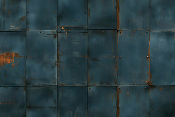 Dark Blue Metal Texture Background Illustration