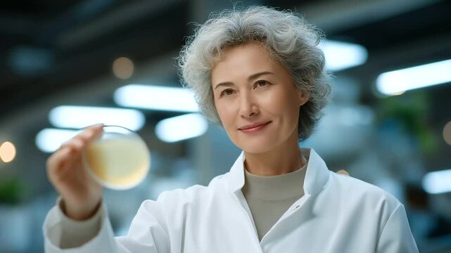 Bacterial culture research in a lab setting
