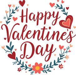 A festive and romantic design perfect for Valentine's Day.