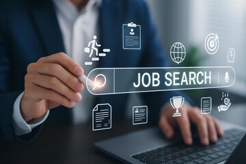 Digital Job Search Strategy for Career Development and Employment Opportunities in a Competitive Market