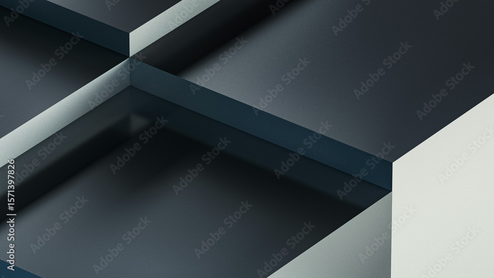 Fototapete abstract architectural shapes and minimalist design create a modern aesthetic